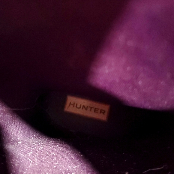 Girls Hunter boots purple size 1 - Picture 7 of 7